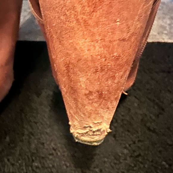 Miz Mooz size 10 cognac heel boots - Picture 5 of 5